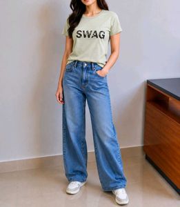 Sage Green 'SWAG' Tee