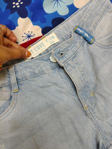 Light Wash Denim Jeans