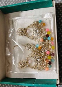 Earring And Mangtika Set
