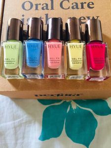 HYUE Gel FX Nail Polish Set of 5❤️