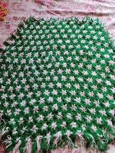 Handmade Crochet Floral Table Runner/Doily