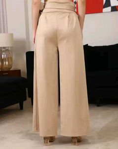 Shein Beige Wide Leg Pants