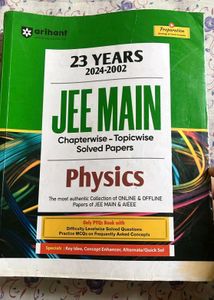 Arihant JEE MAIN Physics Solved Papers