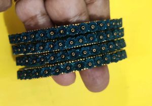 Teal Floral Bangle Set✨ Stunning 💫
