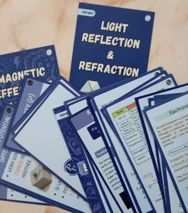 Physics Wallah Revision Cards Class 10