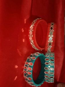 Diwali Special Mirror Work Bangle