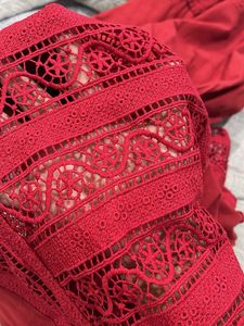 Beautiful Red Flared Dress