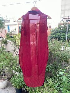 Stylish Sleeveless Long Top