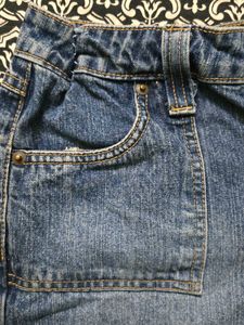 Classic Blue Denim Shorts