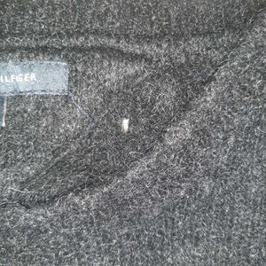 Tommy Hilfiger Black Knit Sweater Top