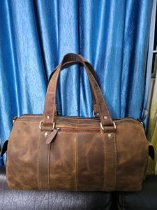 HUNTER LEATHER DUFFLE BAG
