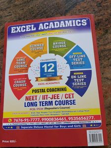 Excel Acadamics Chemistry Study Material