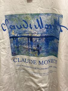 Free Size Claude Monet Art T-Shirt