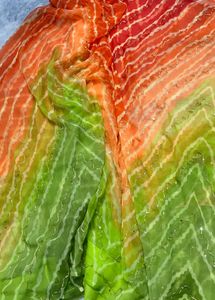 Vibrant Ombre Leheriya Saree