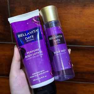 🪷Bellavita DATE mist and lotion🪻