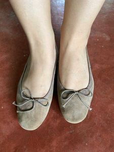 Authentic GALIN comfortable Brown Ballet Flats