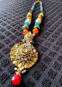 Colorful Beaded Necklace &amp; Earring Set