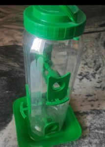 Green Bird Feeder Dispenser