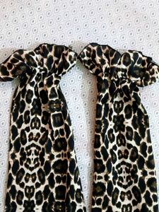 Chic Leopard Print Ruffle Blouse