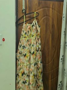 Boho Floral Tiered Maxi Dress
