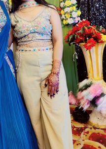 Embellished festive ethnic dress