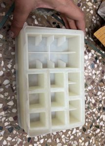 Silicone makeup organiser mould (for resin)