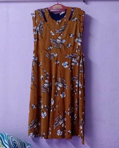 Floral Print Midi Dress