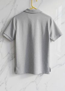 Men's Grey Polo T-Shirt