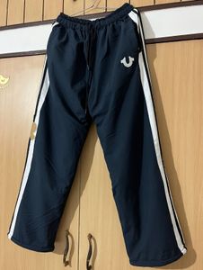 Navy Blue Fleece Track Pants (UNISEX)