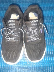 Stylish Black Sneakers