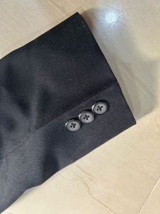 Classic Black Blazer Suit