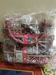 Stylish Patchwork Handbag