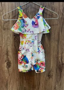 Floral Romper Outfit