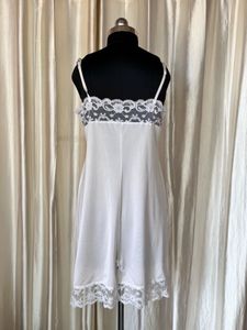 Vintage White Lace Slip