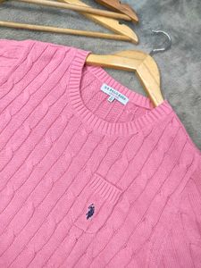 US Polo Cable Knit tshirt