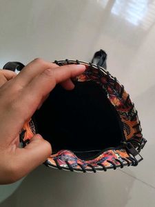 Round Mandala Sling Bag