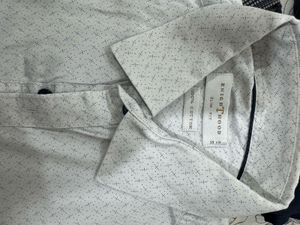 Men's Slim Fit Patterned Dress Shirt