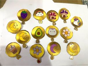 ✨ Cute Gold Aesthetic Journal Stickers | Handmade