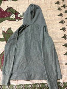 Grey Champion Zip-Up Hoodie