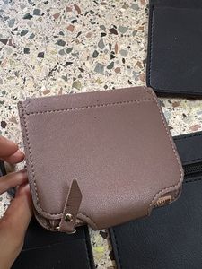 Unique Zipper Detail Wallet