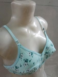 Floral Print Bra