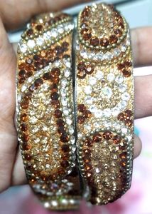 Hyderabadi Diamond Beautiful Bangle Kada Sparkling