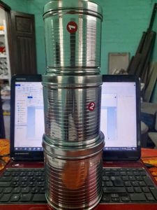 3 Pieces Stainless Steel Canisters