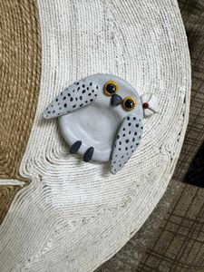 Owl worry stone