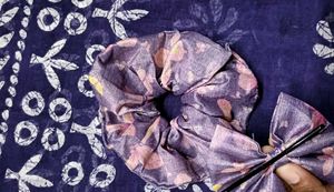 Scrunchie &amp; Bow Set