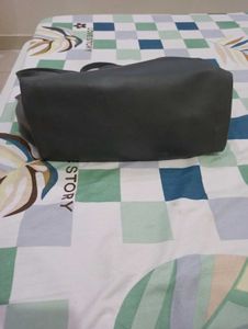 hand bag grey colour