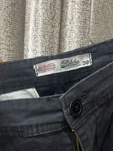 Men's Black Cargo Shorts