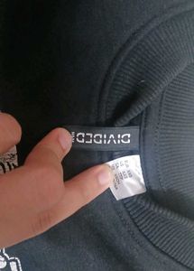h&amp;m Black New York Graphic Sweatshirt