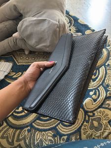 Embellished Gold Clutch Bag