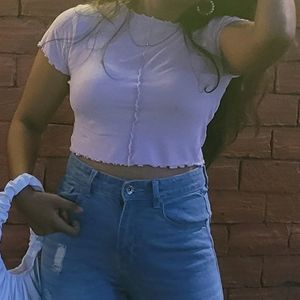 Ginger pastel Crop Top